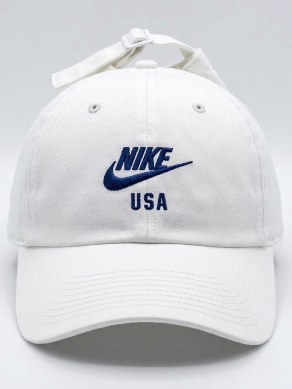 Nike USA Heritage86 Baseball Cap – White – Like New Condition